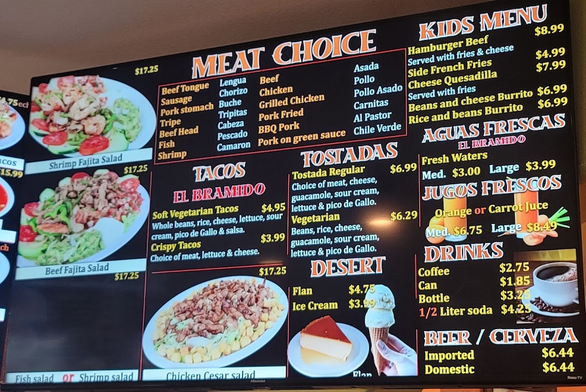 El Bramido | Restaurant & Bar Menu - Image 2