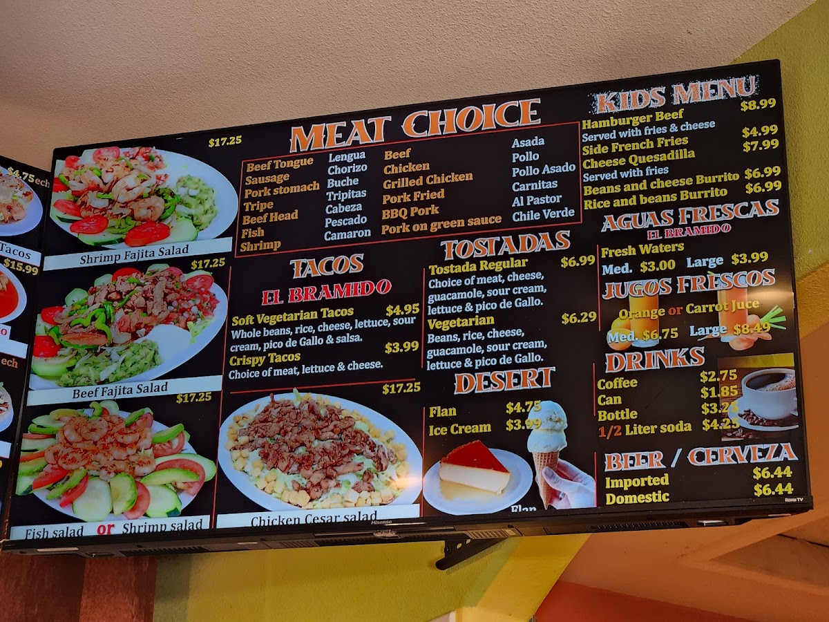El Bramido | Restaurant & Bar Menu - Image 5