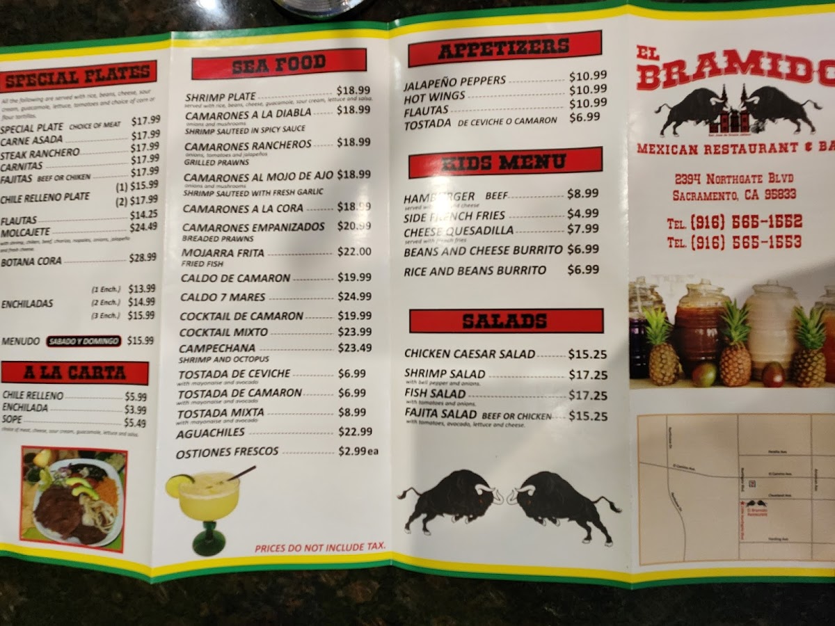 El Bramido | Restaurant & Bar Menu - Image 6